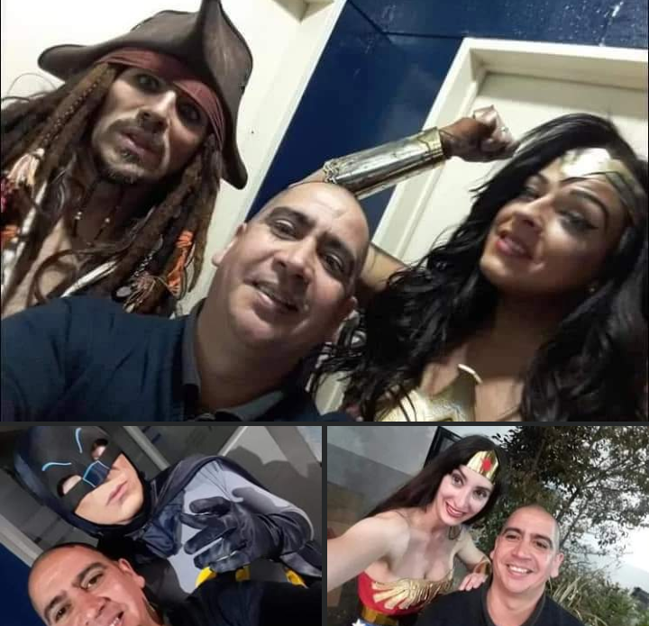 👉🏽 En el mes del niño, disfrutando junto a los superhéroes.