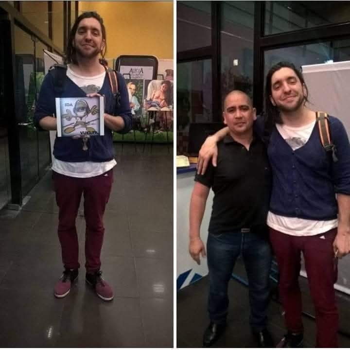 👉 Junto a una gran artista, Pablo Cordonet!