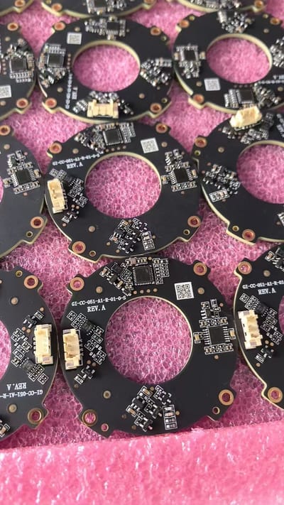 Soft Gripper Case Study: Circular PCBA Handling with Internal Support & Layered Separation