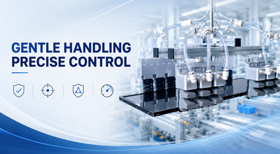 How Soft Grippers Protect the “Perfect Delivery” of Automotive Displays