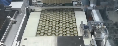 Soft Gripper Matrix for Olive Oil Cap Handling: Solving Small Part Automation Challenges