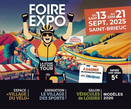 Robin Extension participe à la Foire Exposition de Saint-Brieuc 2025