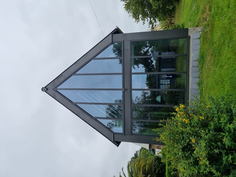 Extension traditionnelle : Un agrandissement qui respecte le charme néo breton.