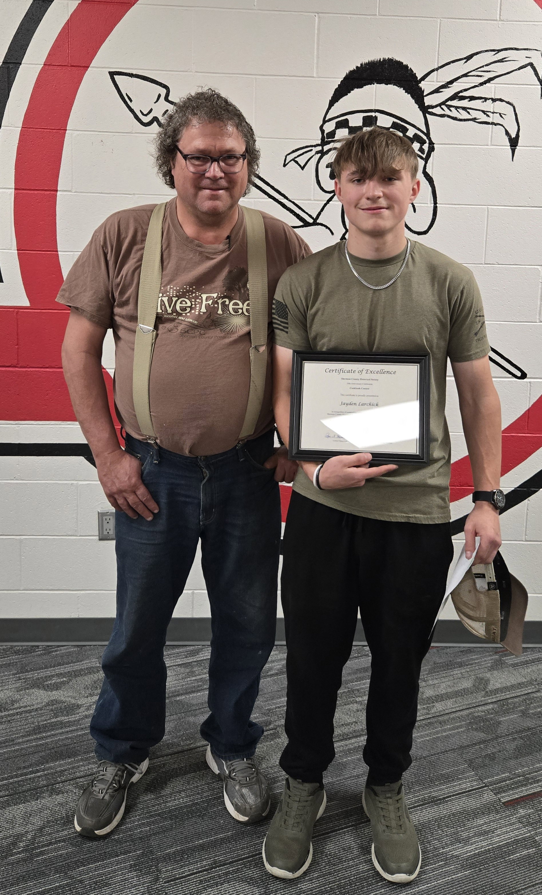 Rob Larchick, proud dad of Jayden Larchick