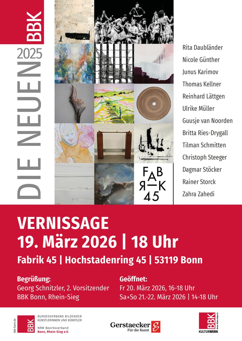 FABRIK 45, "Die Neuen" BBK Bonn/RheinSieg