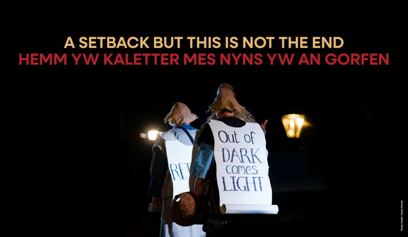 Out of the DARK comes LIGHT