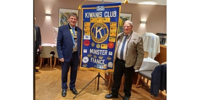 Dominique Labeille, nouveau président du Kiwanis de la vallée