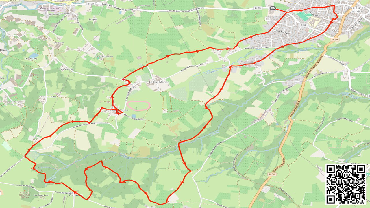 Parcours🔴 15 km - 12 €