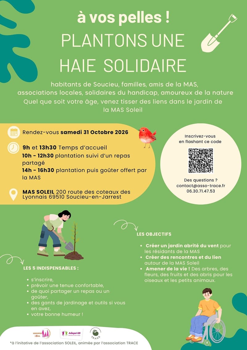 PLANTONS UNE HAIE SOLIDAIRE