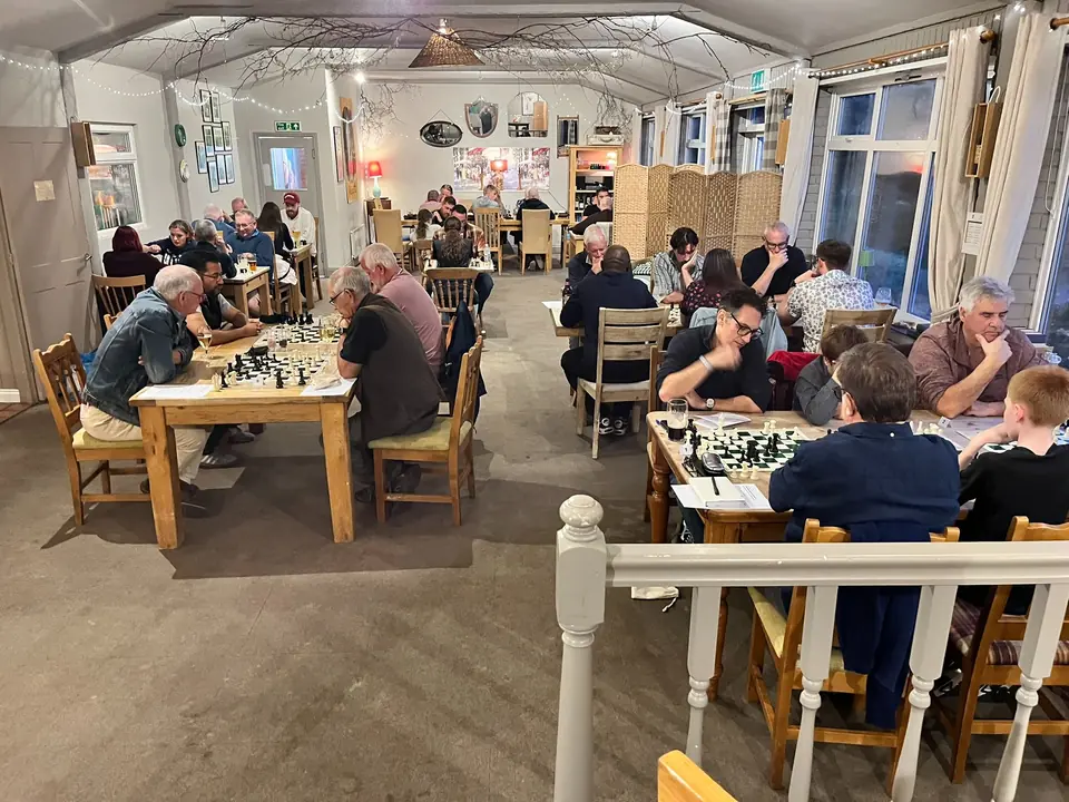 Thirty-six players make the first move at Brecks & Valleys Chess Club