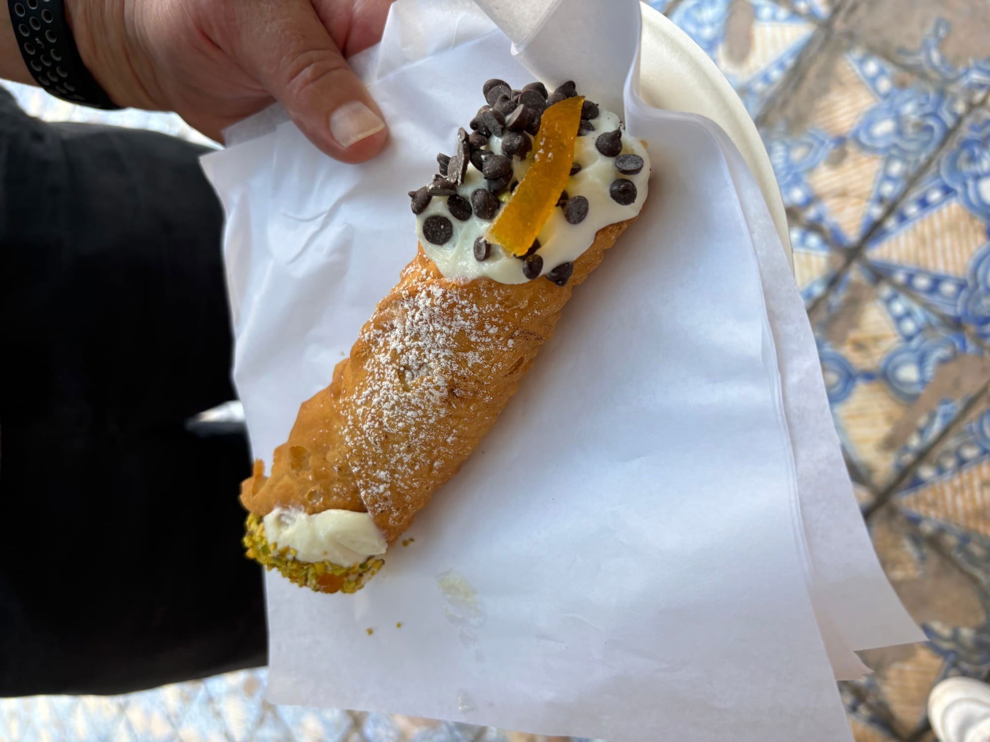 Cannoli at the Catheral