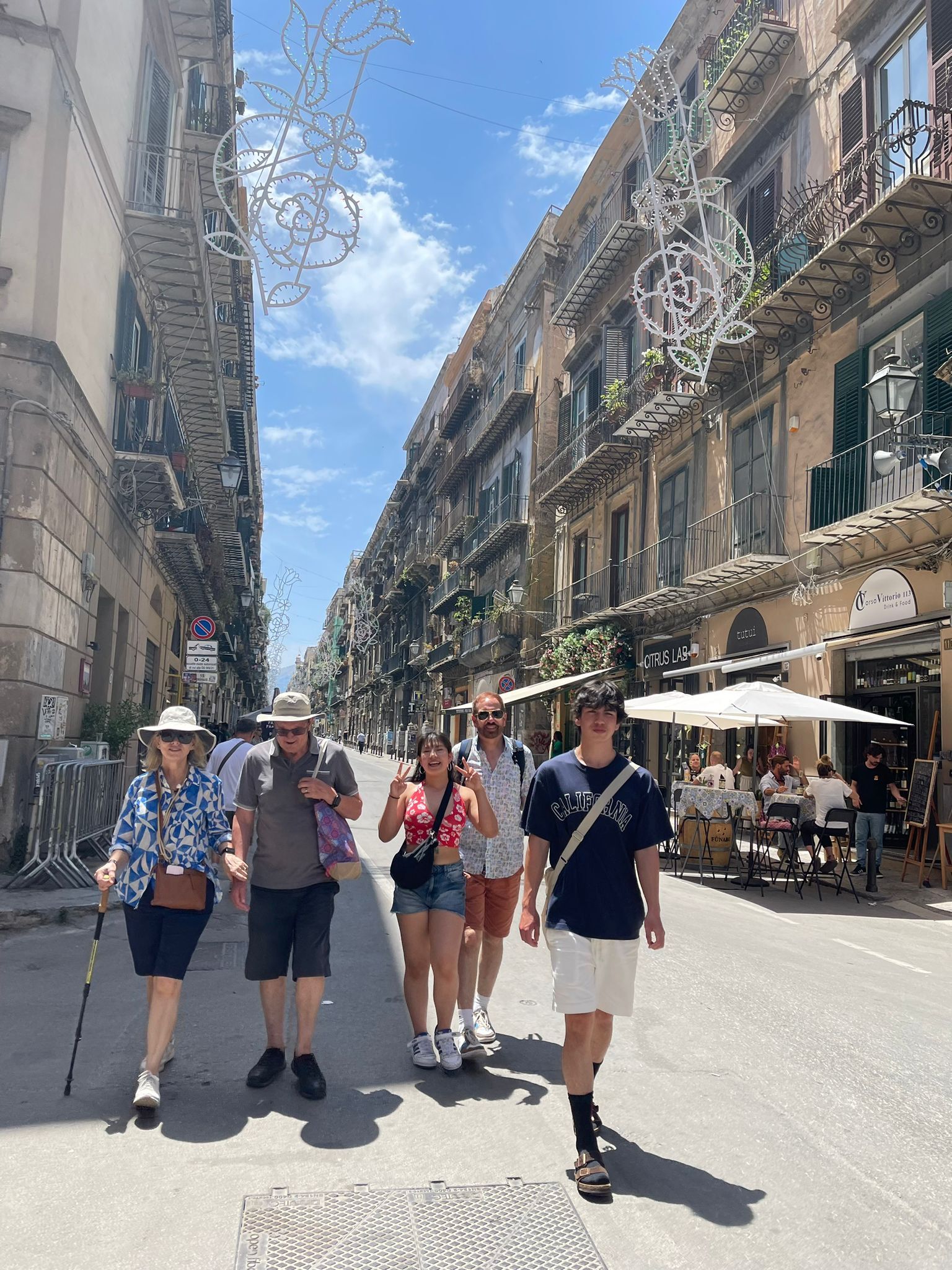 Strolling through Palermo