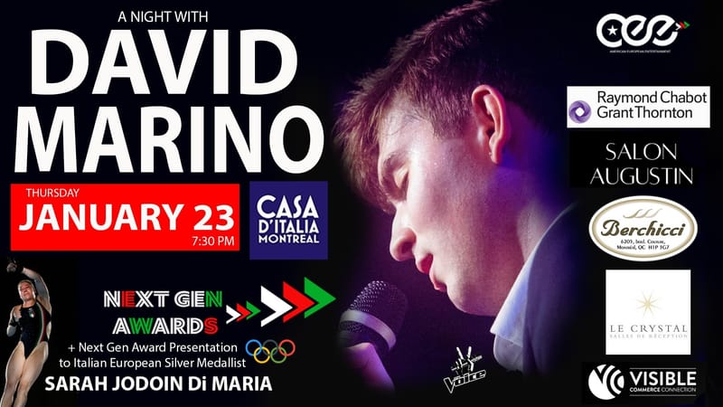 An Intimate Evening with David Marino
