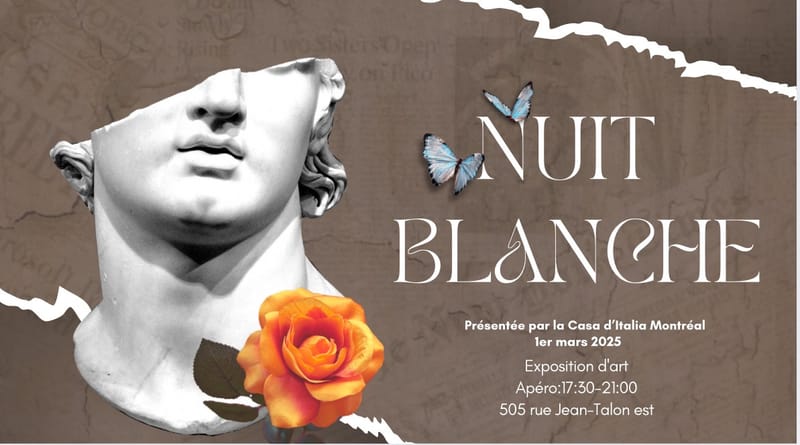 Nuit Blanche à la Casa d’Italia! 🎭✨