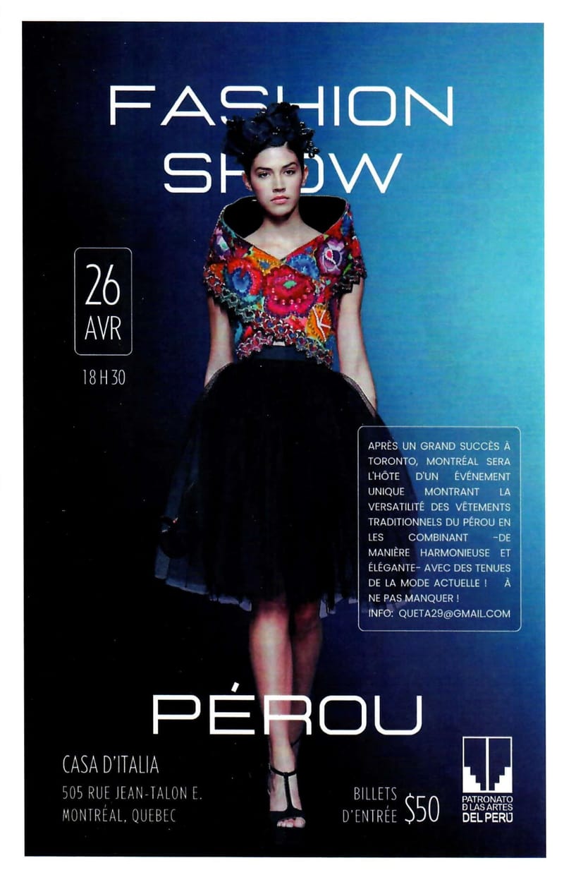FASHION SHOW PÉROU