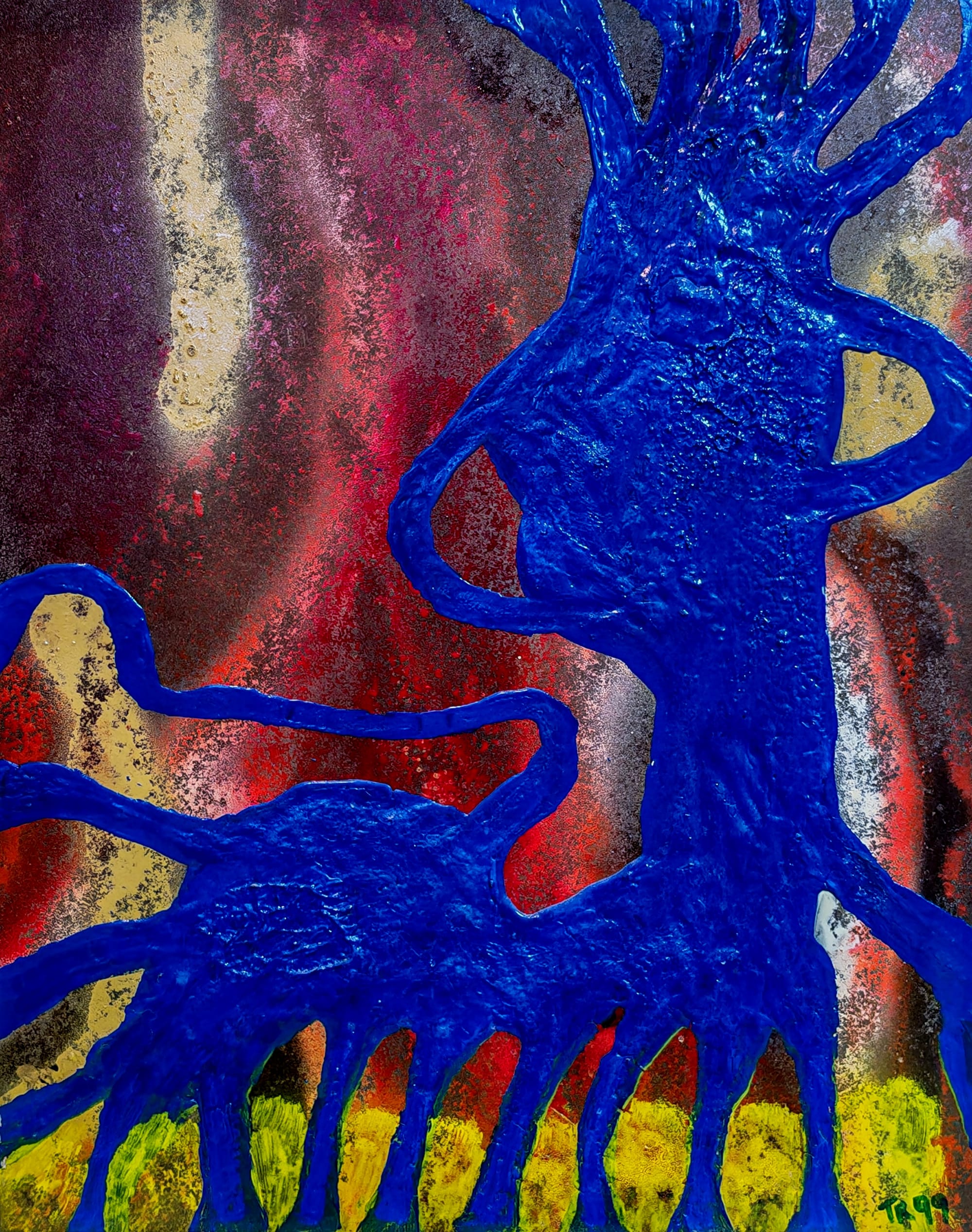 Inferno  (60x45 cm)             300€