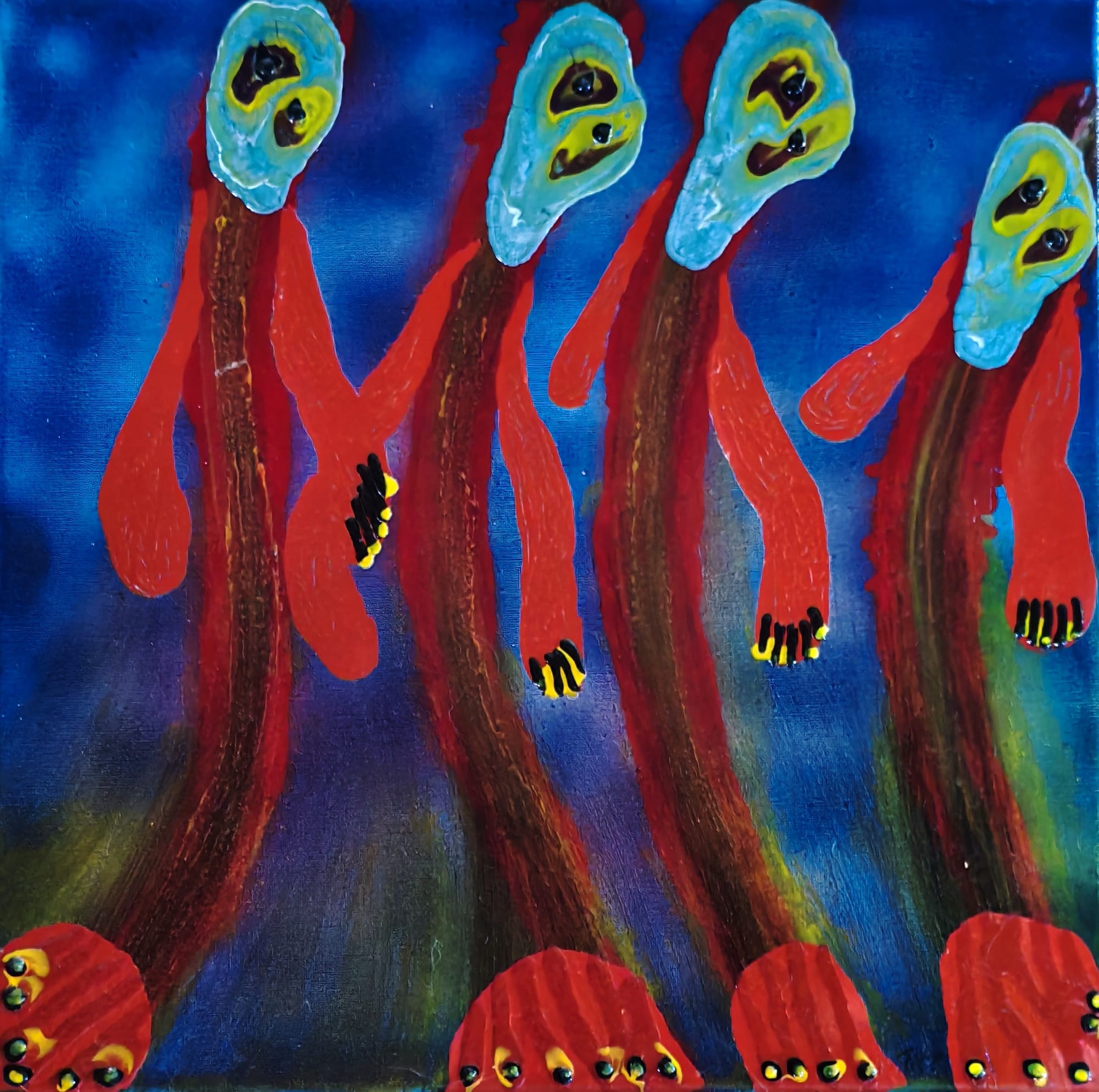 Quattro Familia    (30x30cm)    150€