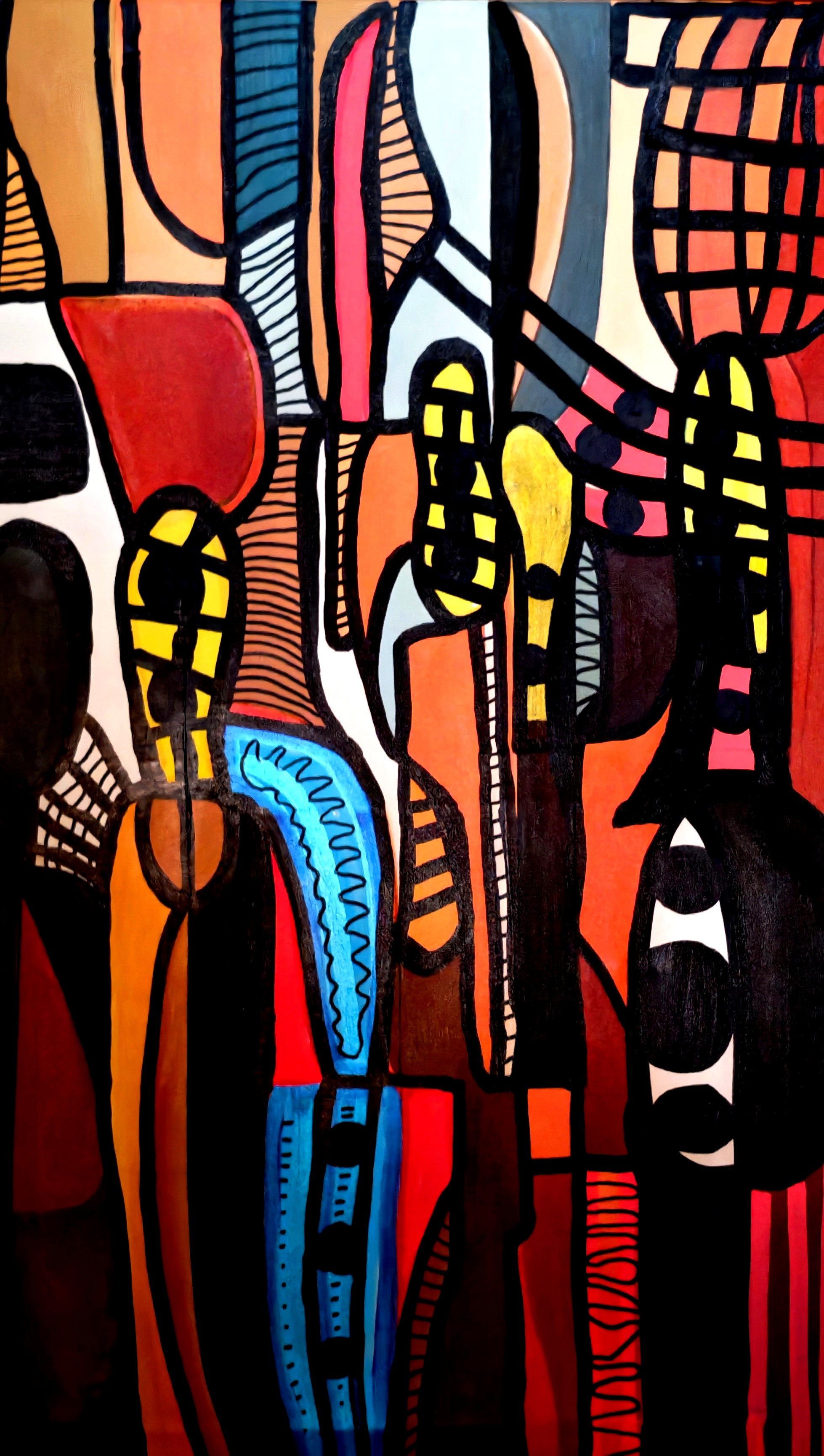 Skylines       (100 x 80 cm)         450€