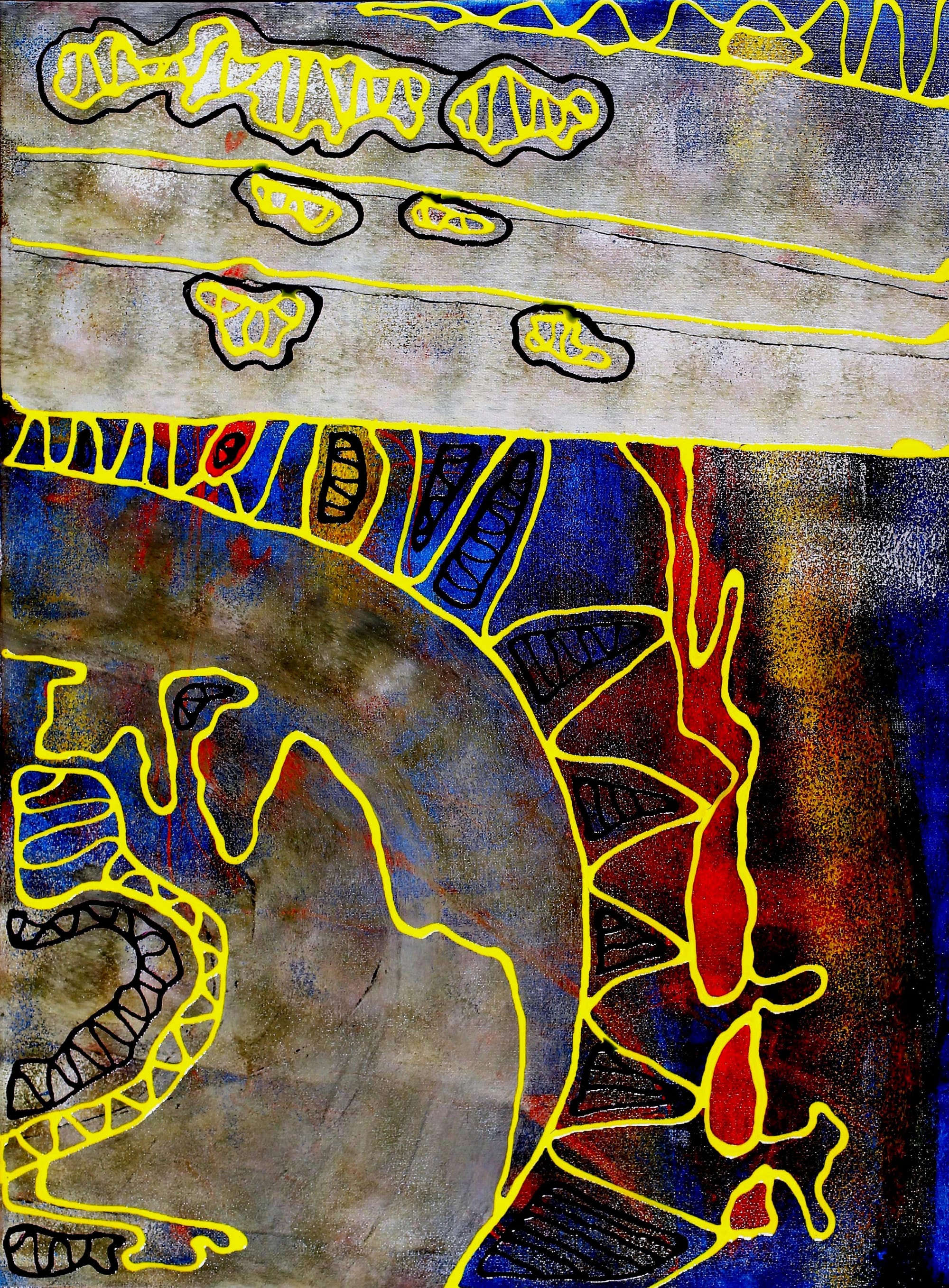 Warum    (70x90cm)           450€