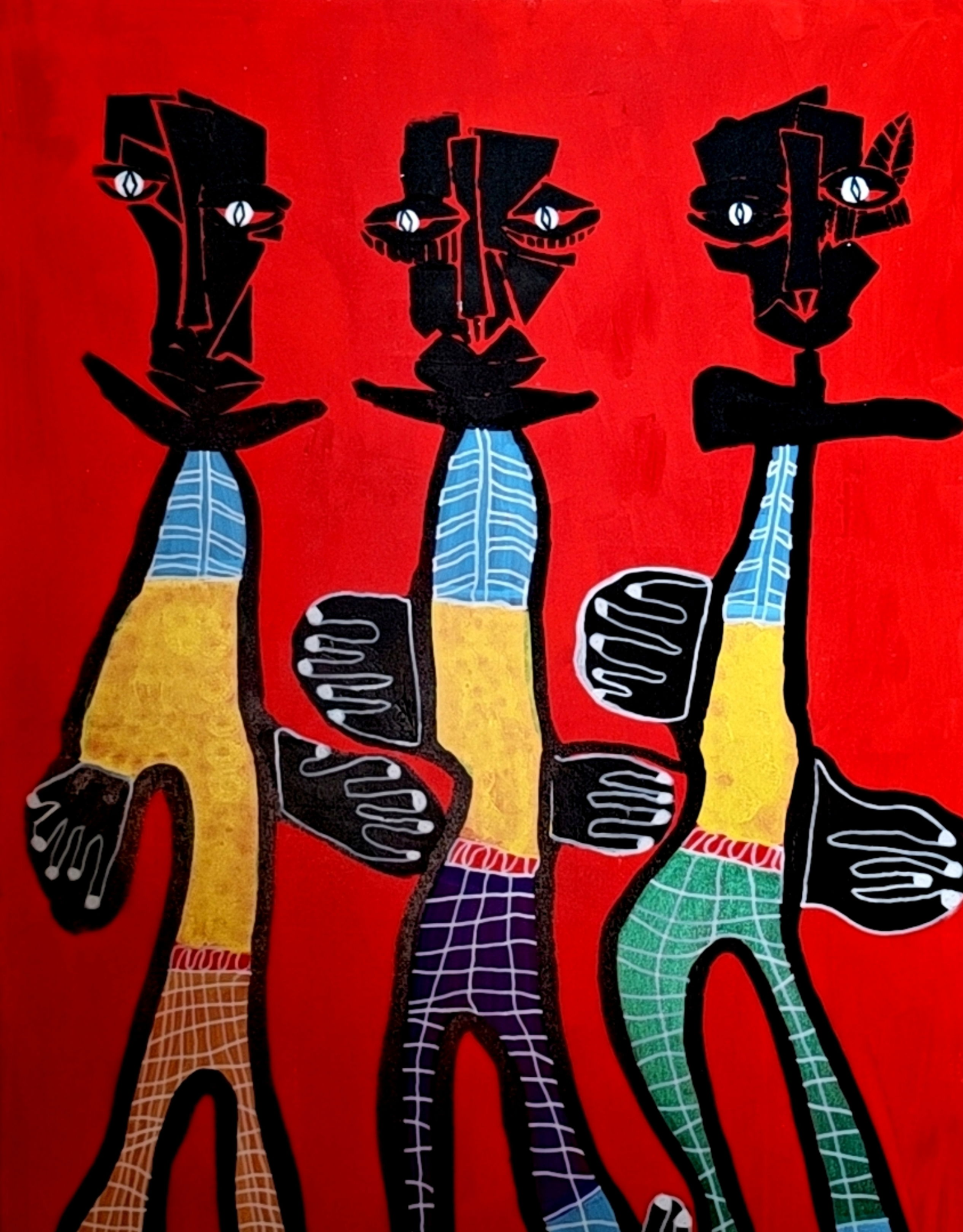 Three Monkeys   (120 x 80 cm)       400€