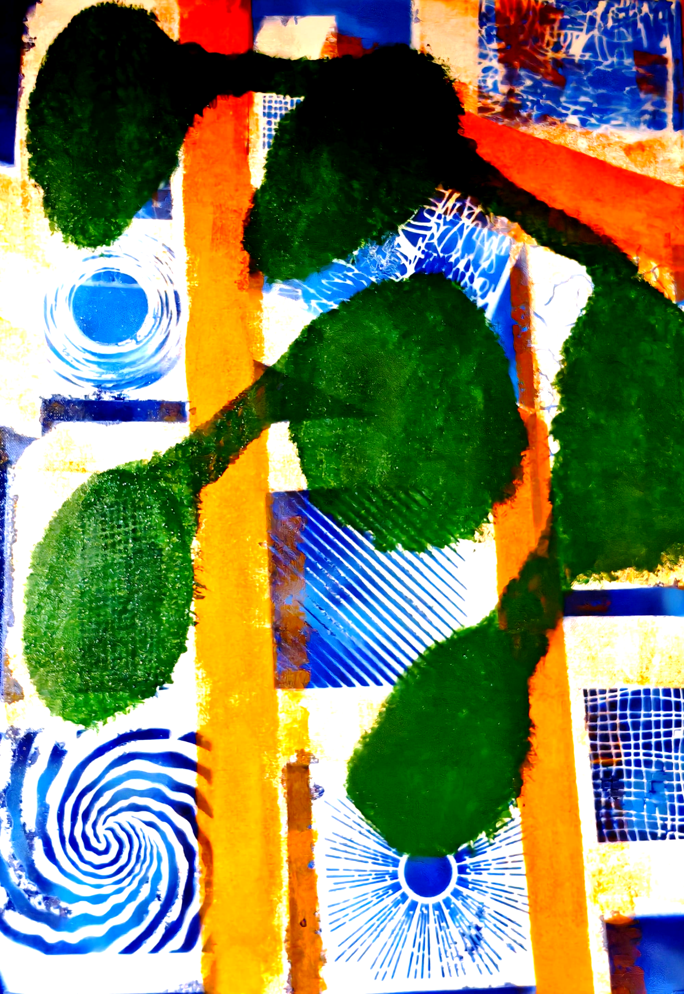 Green Day   (70x50cm)    300€