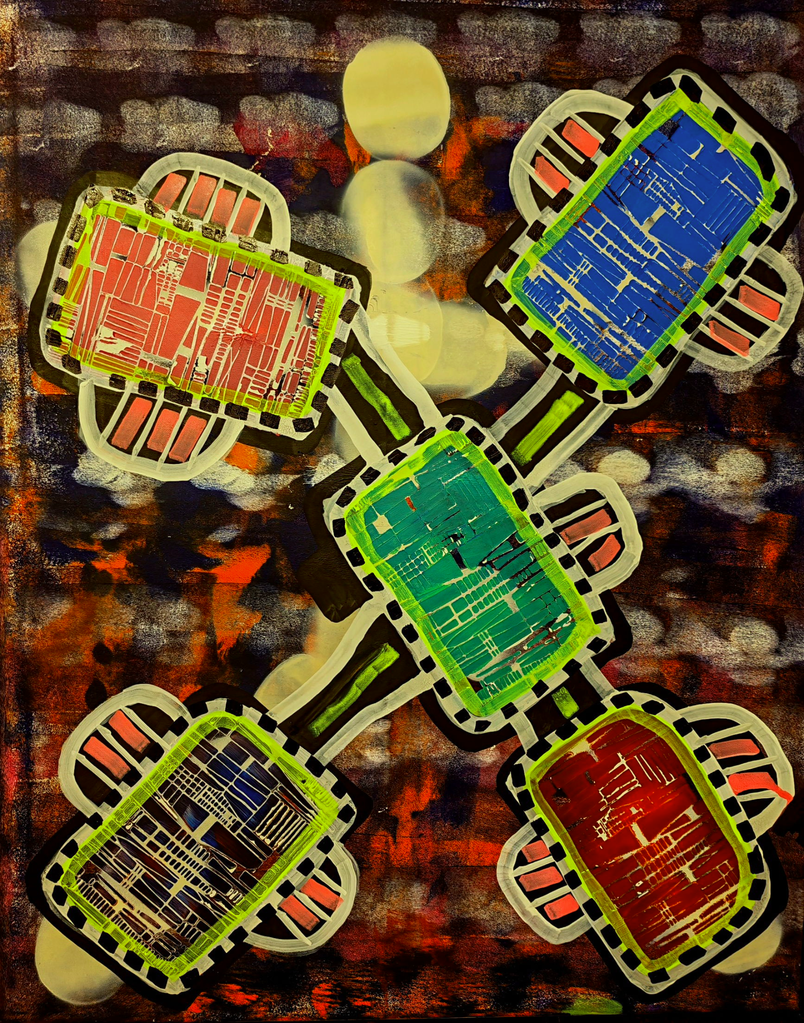 Satelite (80x90cm)  350€