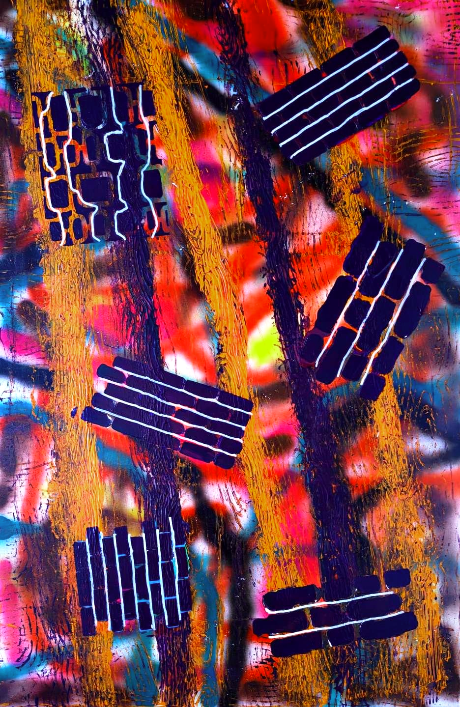 Ping Pong  120 x 70 cm  400€