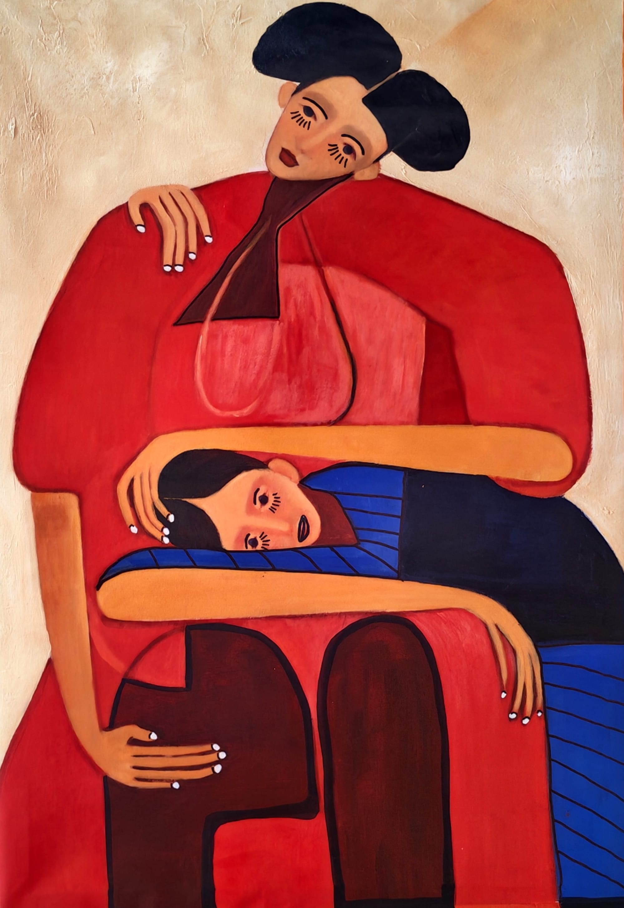 Mother  100 x 70 cm    400€