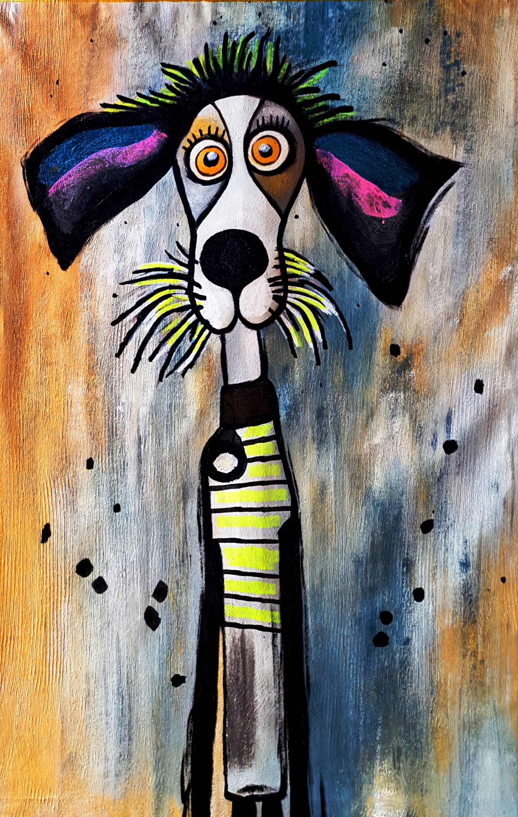 Spitz  120 x 80 cm      500€