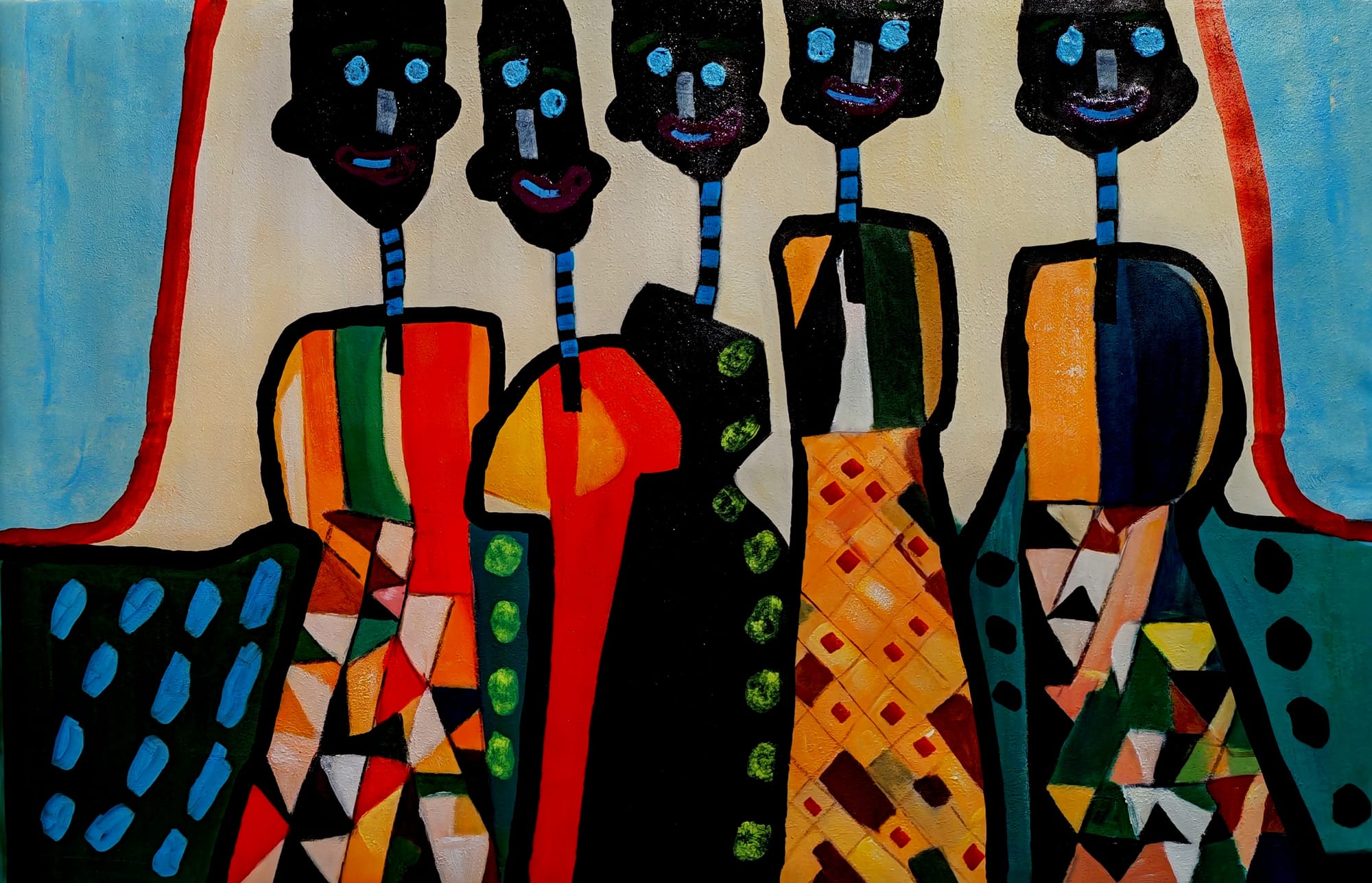 Fives   (120 x 80 cm)     450€