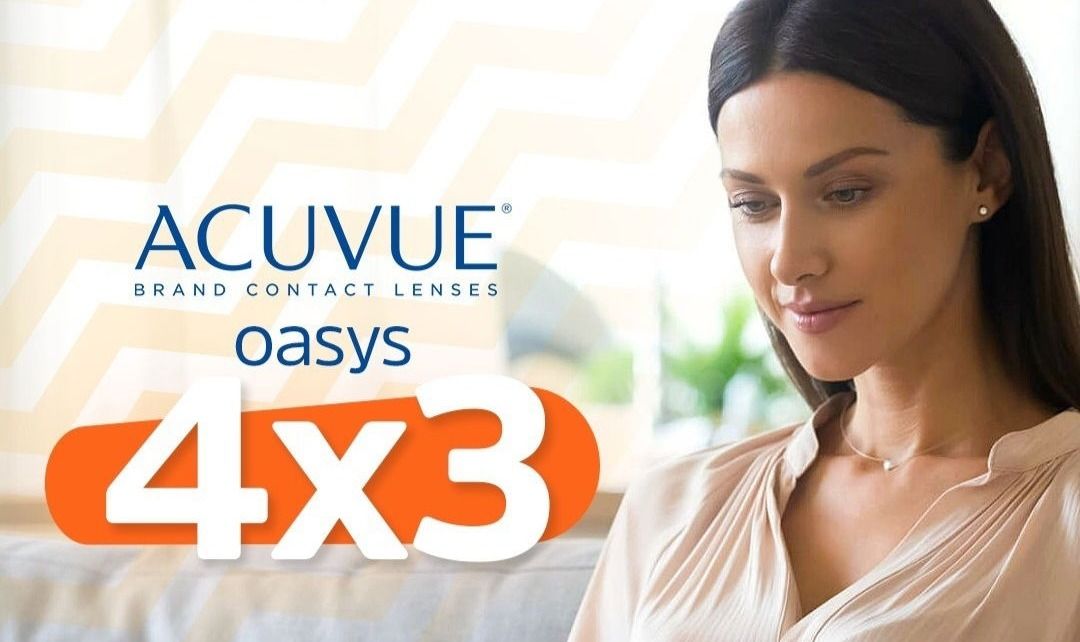 Lentes de contacto Acuvue Oasis