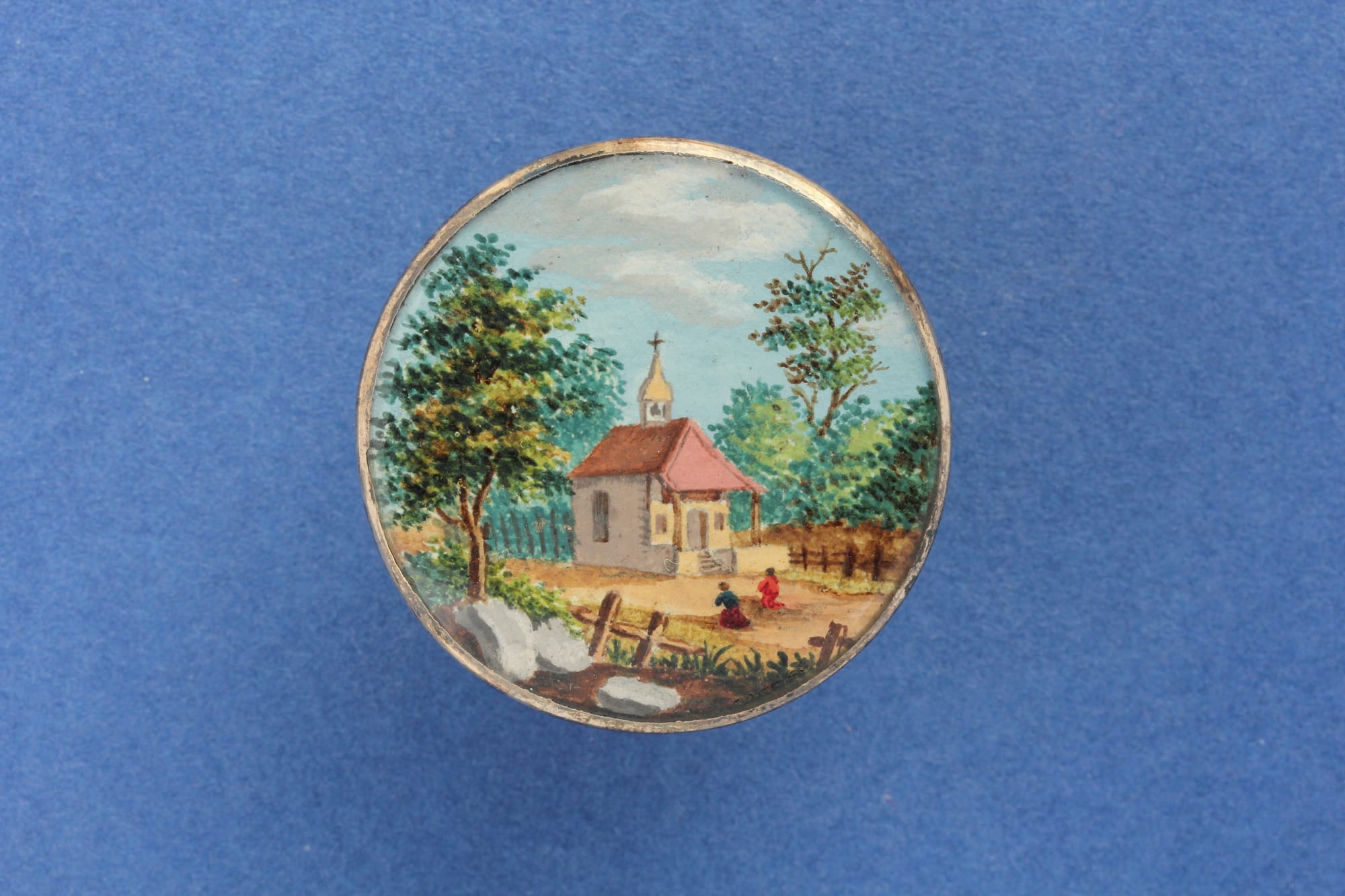 miniature de la fin du XVIIIème siècle