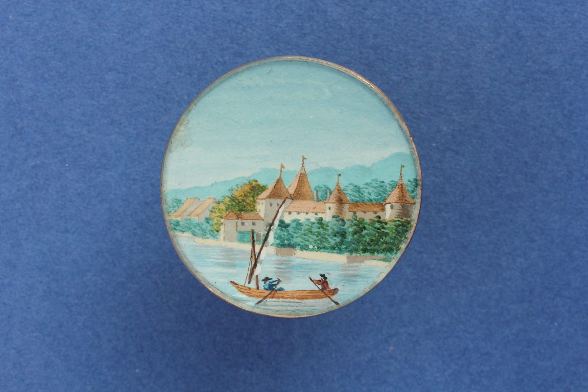 miniature de la fin du XVIIIème siècle