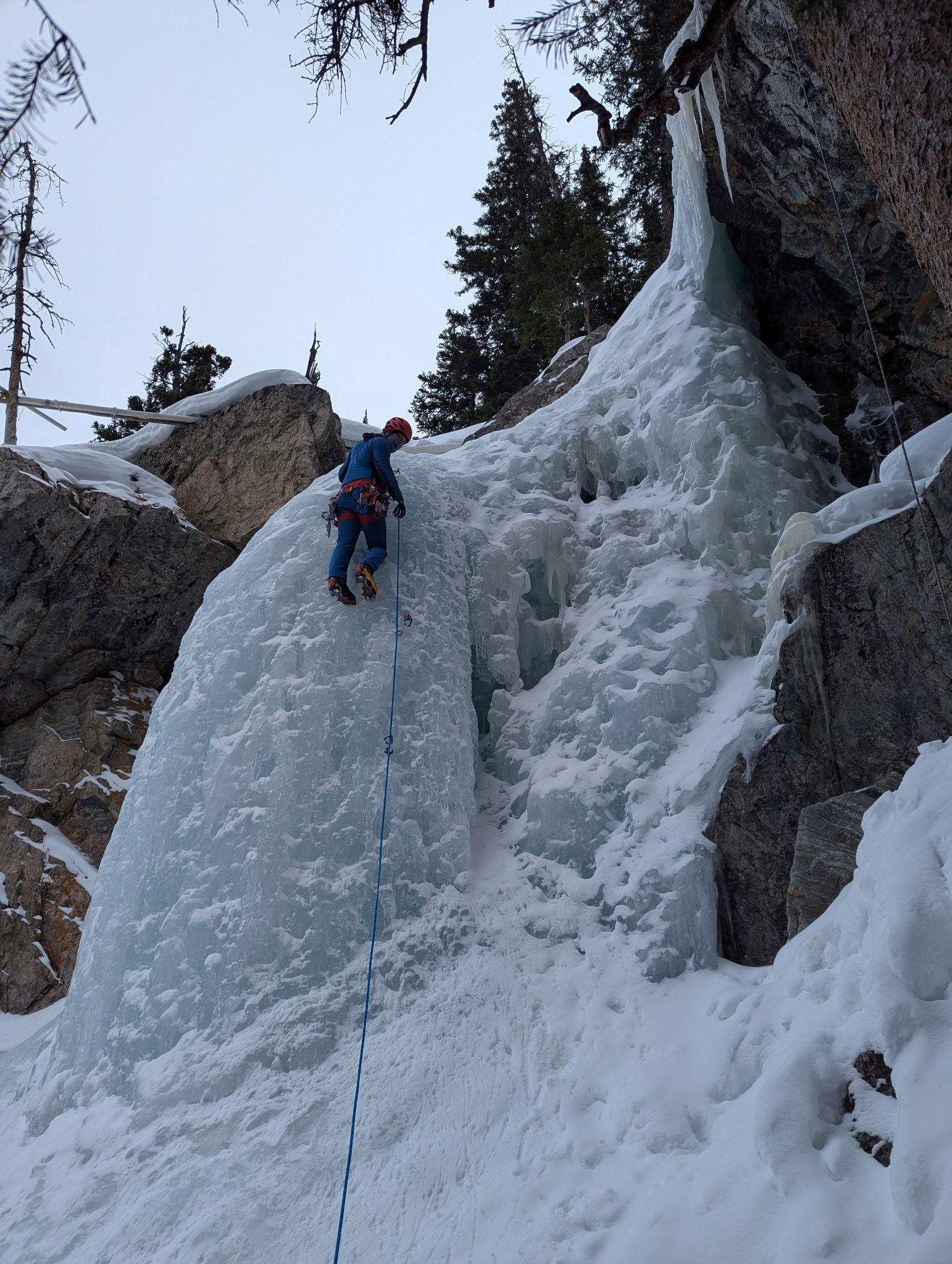 Moffat Tunnel Ice