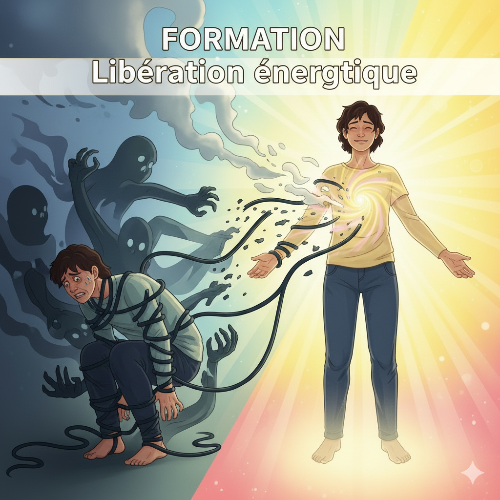 FORMATION : Libération énergétique des attachements, parasitages & entités et autres perturbations qui font peur mais qui font aussi grandir + PASSAGE D'AMES