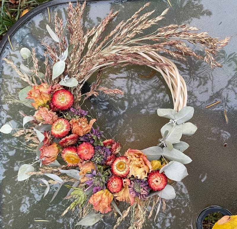 Paschal's Floral Wreath Making Class