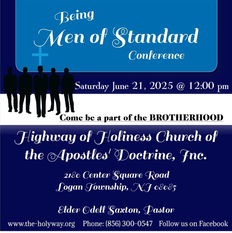 3rd Annual Men's Conference