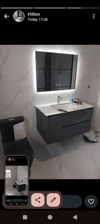 Bathroom renovation
