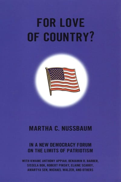 Martha Nussbaum and Joshua Cohen (eds.), For Love of Country?