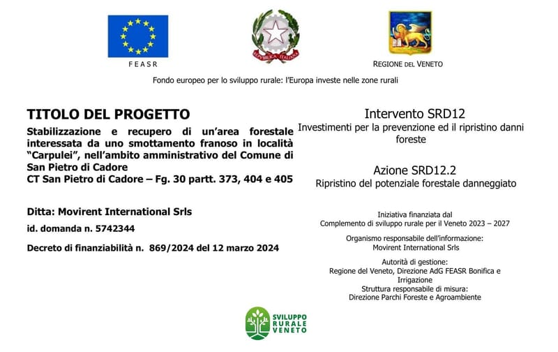 PROGETTO FINANZIATO 