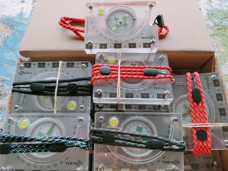 Boussoles-Clinomètres pour le Dpt TEE