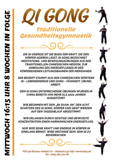 QI GONG Gesundheitsgymnastik