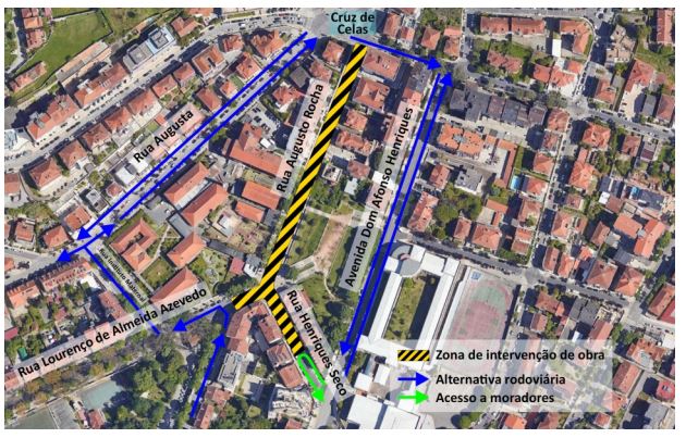 Condicionamento de Trânsito - Rua Augusto Rocha