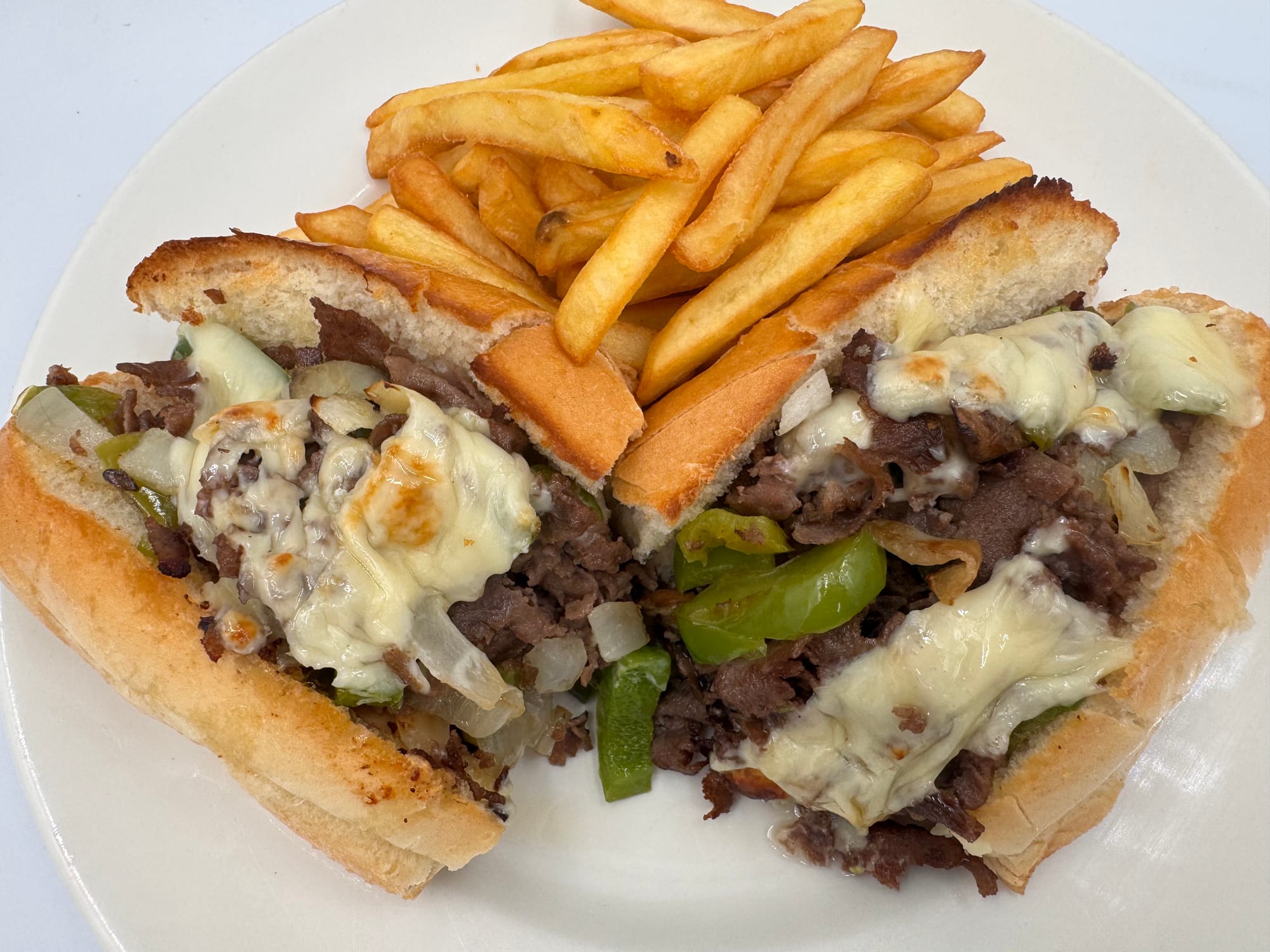 Double Cheese Steak w/ Everything