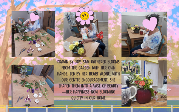 Sam's Creativity 😊🌸🌺