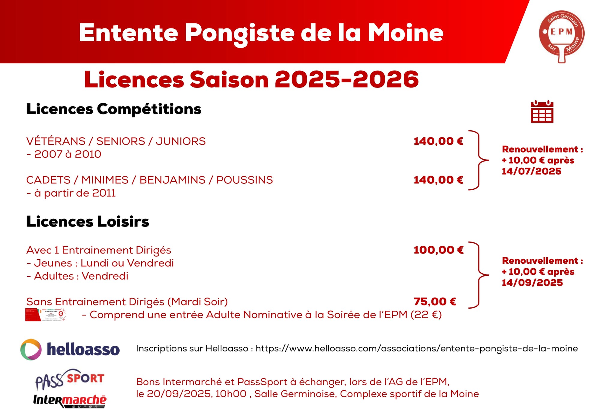 Inscription 2025-2026
