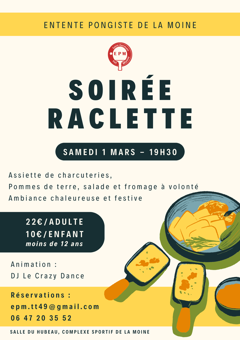 Soirée raclette EPM