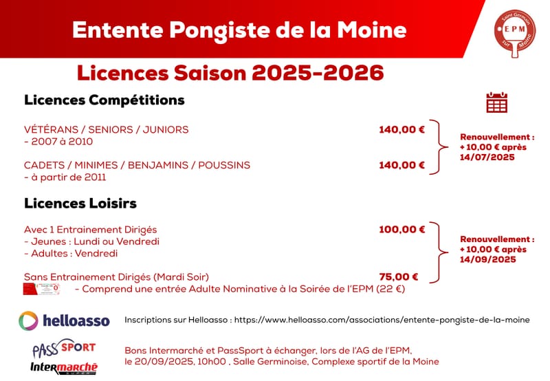 Inscription 2025-2026