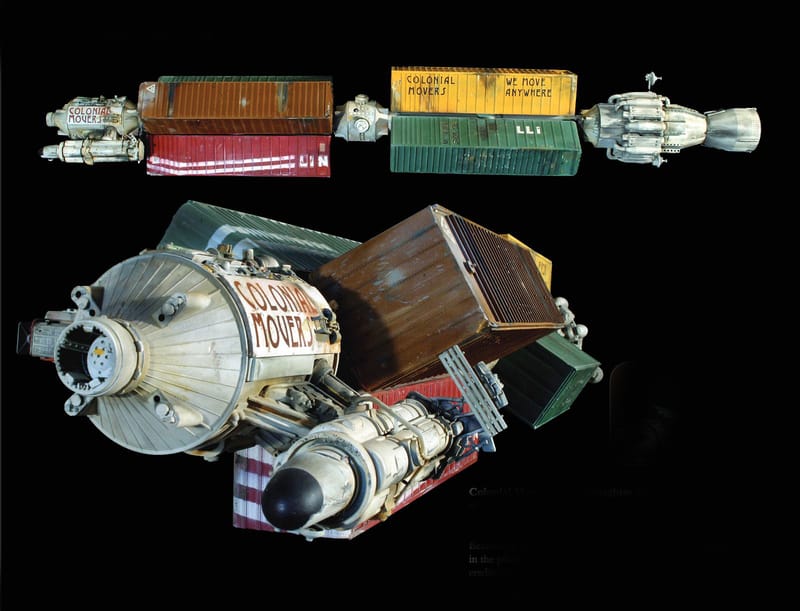 colonial moves Galactica studio scale - CRAGGS MODELS