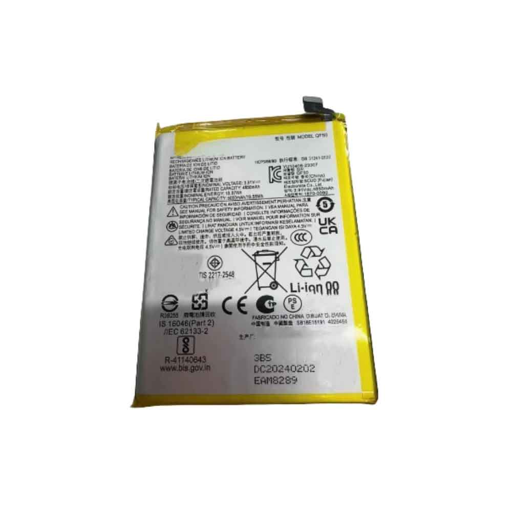 5000mAh Motorola QF50 Baterías para Celulares para Motorola G34